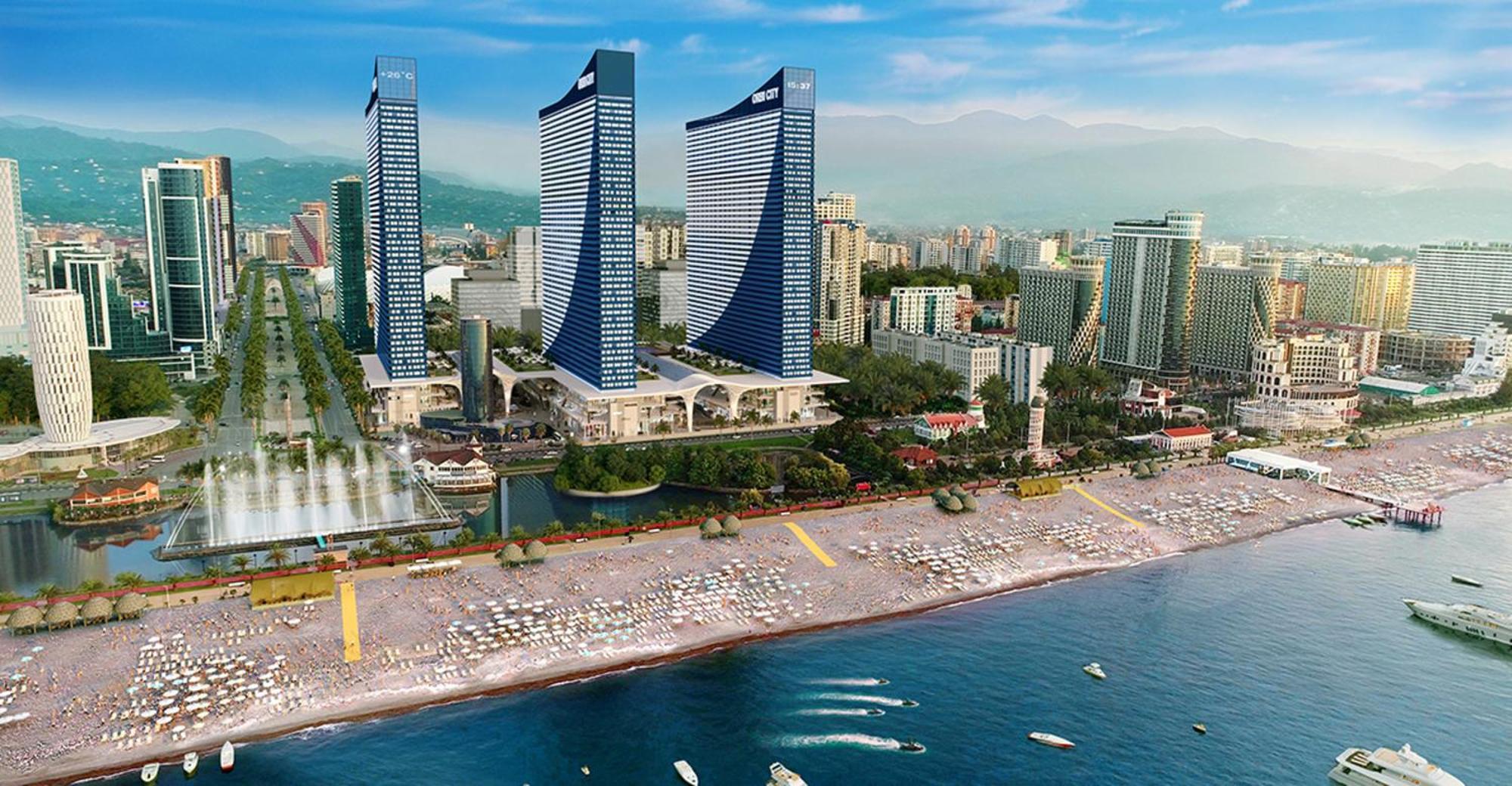 Orbi City Apartments Batumi Luaran gambar